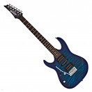 Ibanez GRX70QAL GIO Left Handed, Transparent Blue Burst