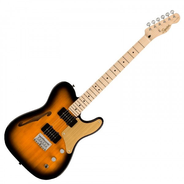 Squier Paranormal Cabronita Telecaster Thinline, 3-Tone Sunburst