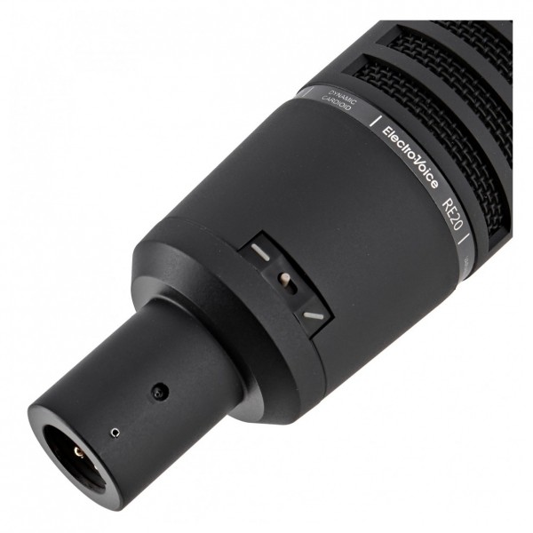Electro-Voice RE20 Dynamic Cardioid Microphone, Black