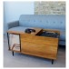 Sefour CS160 Record Collector Table, Mid Century Rosewood - Lifestyle 3