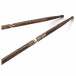 Promark FireGrain 5B Wood Tip Drumsticks, 2 Pair Value Bundle