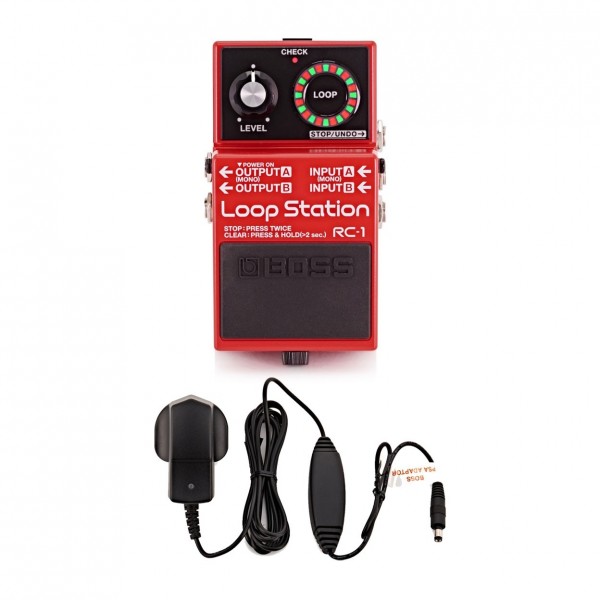 Boss RC-1 Loop Station with Power Supply