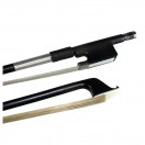Glasser Fibreglass Cello Bow, Half-Lined Frog, Nickel Wire Grip, 4/4
