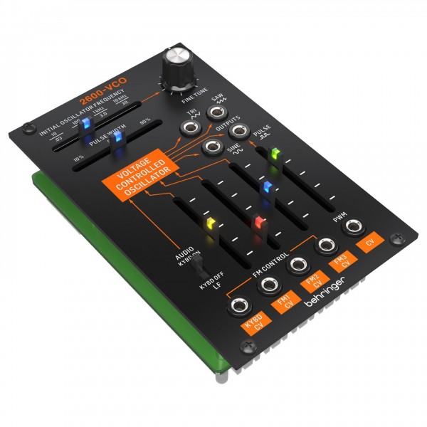 Behringer 2600-VCO Analog VCO Module - Left