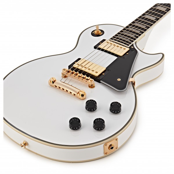 Epiphone Les Paul Custom, Alpine White at Gear4music