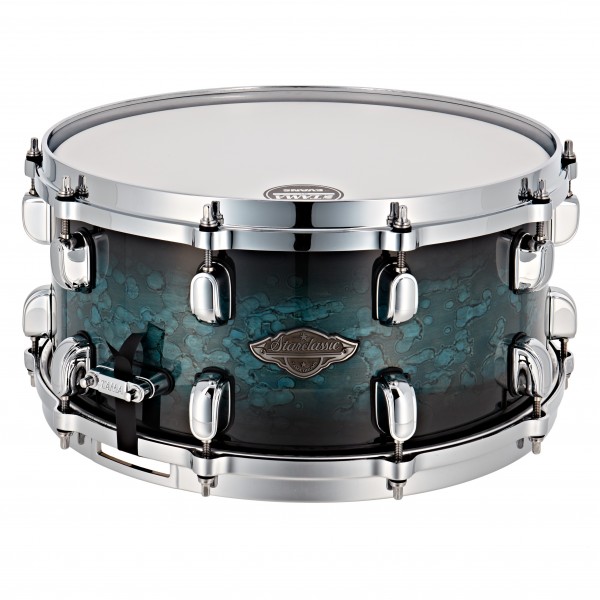 Tama Starclassic Performer 14" x 6.5" Snare, Molten Steel Blue Burst