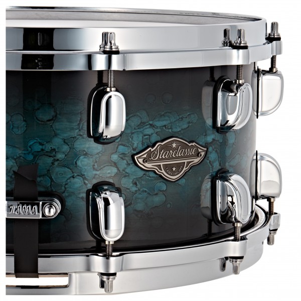 Tama Starclassic Performer 14" x 6.5" Snare, Molten Steel Blue Burst