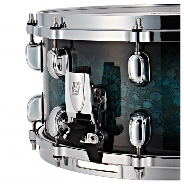 Tama Starclassic Performer 14" x 6.5" Snare, Molten Steel Blue Burst