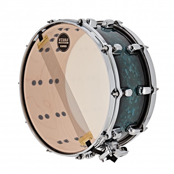 Tama Starclassic Performer 14" x 6.5" Snare, Molten Steel Blue Burst