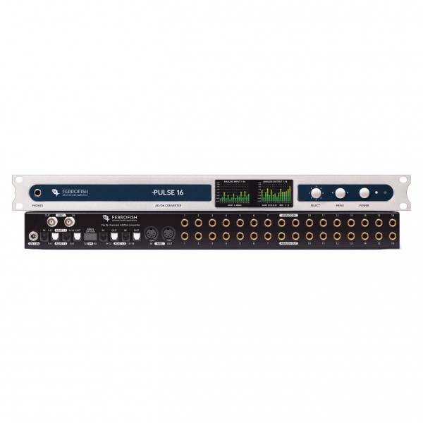Ferrofish Pulse 16-CV - AD/DA Converter with DC Coupled outputs