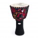 Percussion Plus Slap Djembe, Afinado con Cuerda, Cabeza de 12 pulgadas, Carnaval