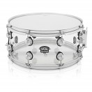 Natal Arcadia 13 x 6.5'' Acrylic Snare Drum, Transparent