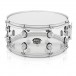 Natal  Arcadia 13x 6,5 '' acrílico    Snare tambor, transparente