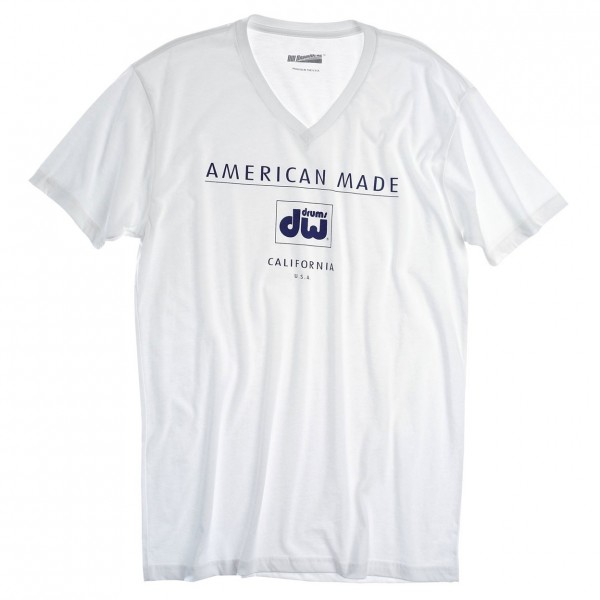 DW American Made T-Shirt White , Size L