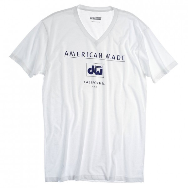 DW American Made T-Shirt White , Size XL