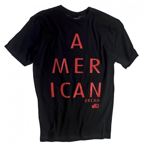 DW American Dream T-Shirt Black, Size L