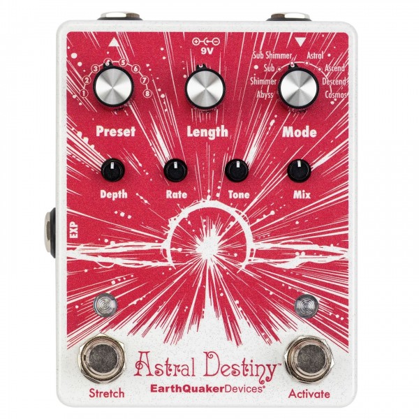 EarthQuaker Devices Astral Destiny Octal Octave Reverb