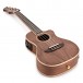 Ortega RUWN-CE Concert Electro-Acoustic Ukulele, Walnut