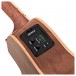 Ortega RUWN-CE Concert Electro-Acoustic Ukulele, Walnut