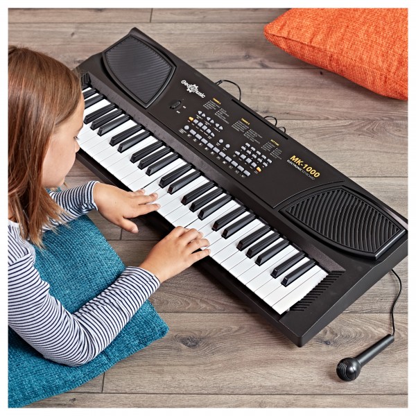 MK-1000 54-Key Portable Keyboard by Gear4music