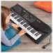 MK-1000 54-key Portable Keyboard by Gear4music - Complete Pack