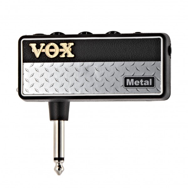 Vox amPlug 2 Guitar Headphone Amp, Metal