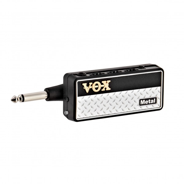 Vox amPlug 2 Guitar Headphone Amp, Metal