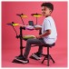 Junior Electronic Drum Kit with Headphones and Stool by Gear4music