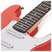 3/4 LA Electric Guitar by Gear4music, Wine Red