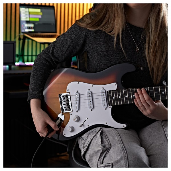 3/4 LA Electric Guitar + Amp Pack, Sunburst
