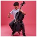 Student 1/2 Size Cello with Case by Gear4music, Black