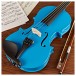 Student 1/2 Violin, Blue, by Gear4music