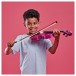 Student 1/2 Violin by Gear4music, Purple Sparkle