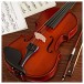 Student 1/2 Violin + Accessory Pack by Gear4Music