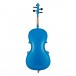 Student 1/2 Size Cello with Case by Gear4music, Blue