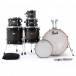 Pearl Decade Maple 22'' 7pc Shell Pack, Satin Black Burst
