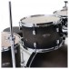 Pearl Decade Maple 7pc Drum Kit with Hardware, Satin Black Burst