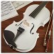 Student 3/4 Violin, White, by Gear4music