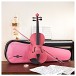 Student 3/4 Violin, Pink, by Gear4music
