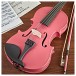 Student 3/4 Violin, Pink, by Gear4music