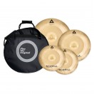 Istanbul Agop Xist Power Cymbal Set (14", 16", 20") with Cymbal Bag