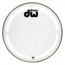 DW Bass Drum Head Coated Clear 16"