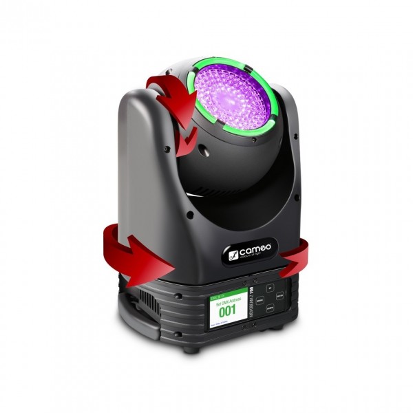Cameo MOVO BEAM Z100 Moving Head with LED Ring and Zoom