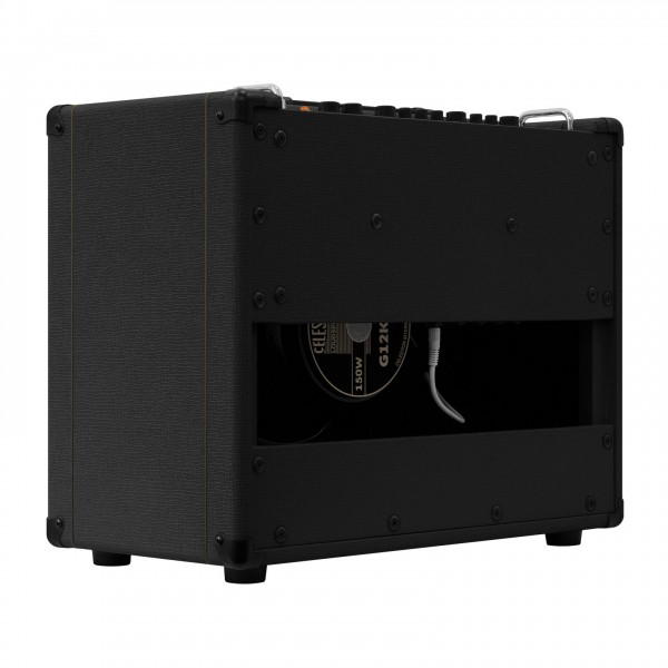 Orange Super Crush 100 Combo, Black Back Diagonal