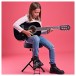 Junior 1/2 Classical Guitar, Pink, by Gear4music