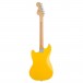 Squier FSR Bullet Competition Mustang HH, Graffiti Yellow - Rear View