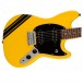 Squier FSR Bullet Competition Mustang HH, Graffiti Yellow - Body View