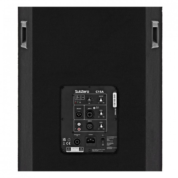 SubZero 15" Active PA System with Mics, Stands and Mixer