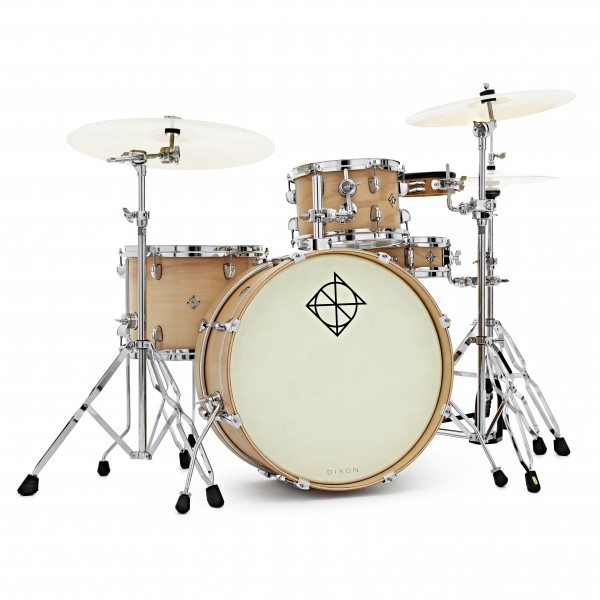 Dixon Drums 'Little Roomer' 5pc Drum kit w/Hardware, Satin Natural