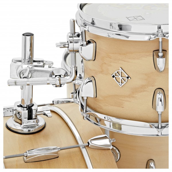Dixon Drums 'Little Roomer' Gig Pack w/Hardware & Bags, Satin Natural